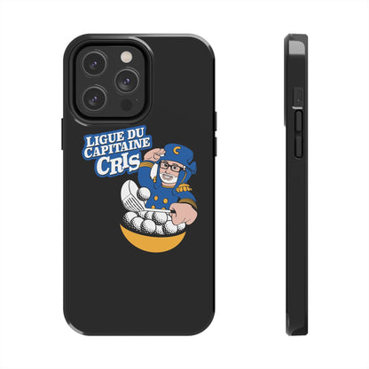 Ligue du Capitaine Cris Tough Phone Cases | Unique Gift for Sports Fans, Durable Protection, Fun & Stylish Design, Baseball Lover's [...] - MaisonThreadory