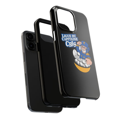 Ligue du Capitaine Cris Tough Phone Cases | Unique Gift for Sports Fans, Durable Protection, Fun & Stylish Design, Baseball Lover's [...] - MaisonThreadory