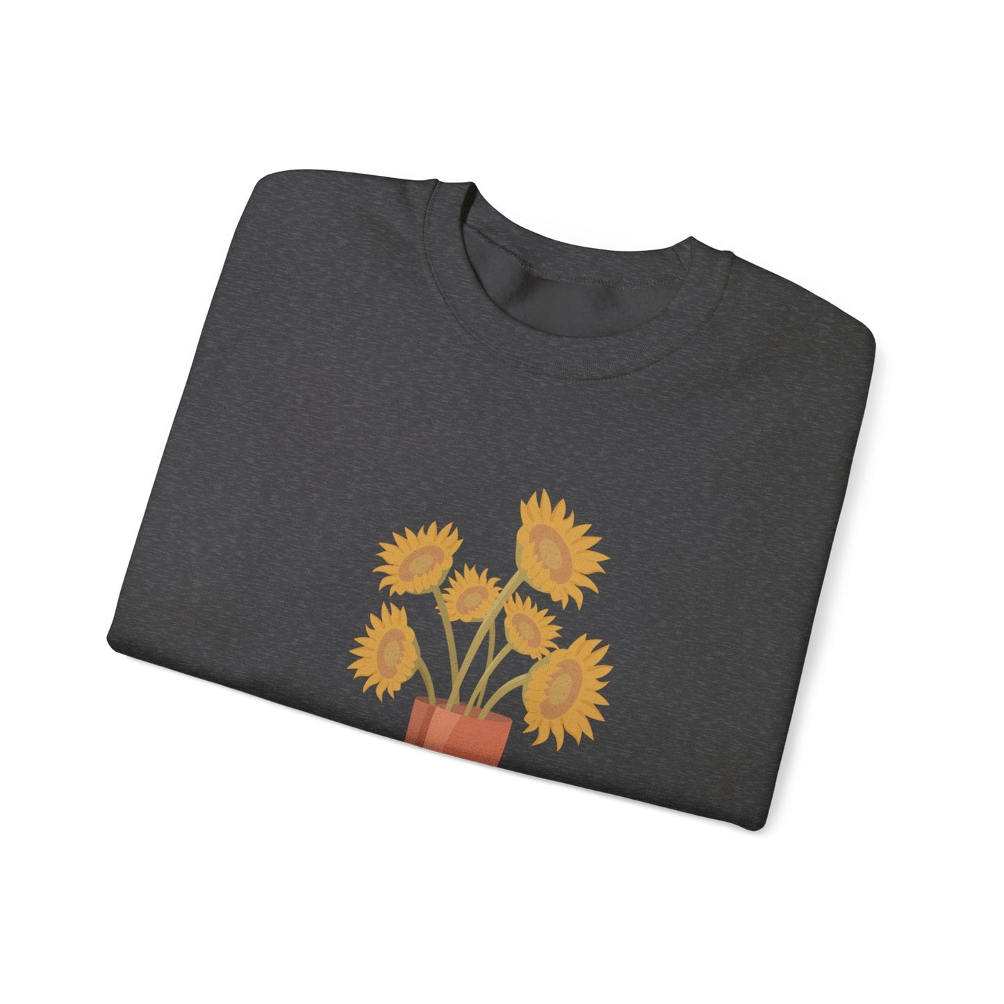 Sunny Boots Floral Crewneck Sweatshirt - MaisonThreadory