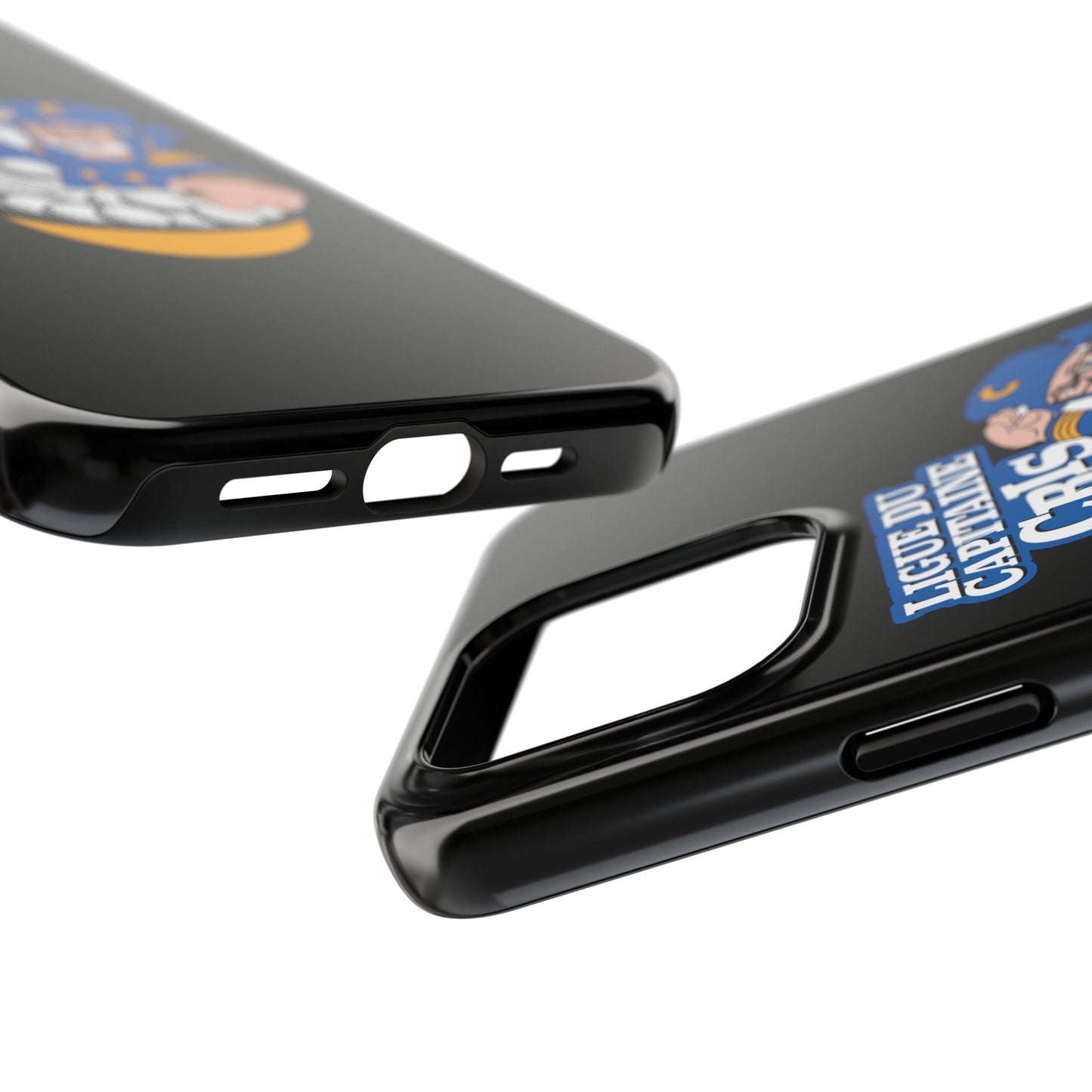Ligue du Capitaine Cris Tough Phone Cases | Unique Gift for Sports Fans, Durable Protection, Fun & Stylish Design, Baseball Lover's [...] - MaisonThreadory