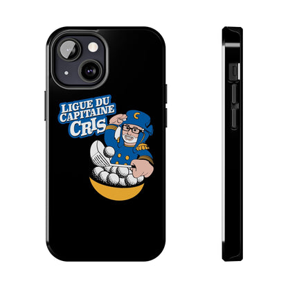 Ligue du Capitaine Cris Tough Phone Cases | Unique Gift for Sports Fans, Durable Protection, Fun & Stylish Design, Baseball Lover's [...] - MaisonThreadory