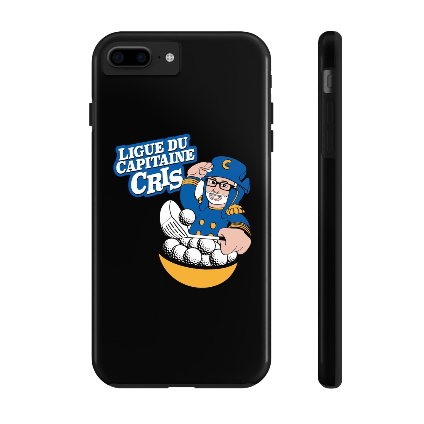 Ligue du Capitaine Cris Tough Phone Cases | Unique Gift for Sports Fans, Durable Protection, Fun & Stylish Design, Baseball Lover's [...] - MaisonThreadory