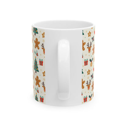 Festive Gingerbread Holiday Mug - MaisonThreadory