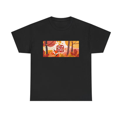 Autumn Vibes Tee, Cozy Fall Shirt, Unisex Harvest Cotton Tee, Seasonal Outfit, Perfect for Thanksgiving, Gifts for Nature Lovers - MaisonThreadory