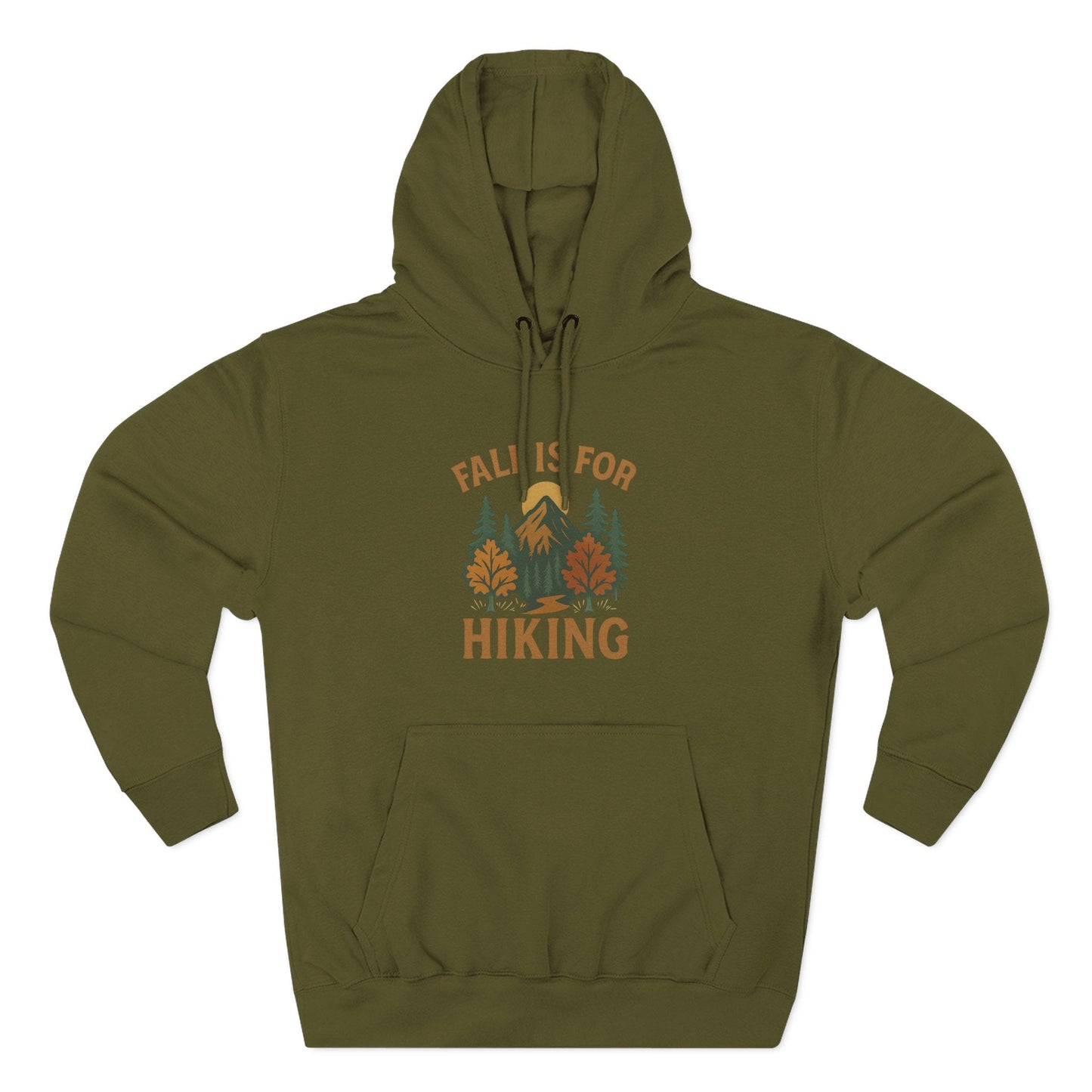 Cozy Hiking Hoodie - Fall Is For Hiking, Perfect Gift for Nature Lovers, Outdoor Apparel, Autumn Style, Unisex Sweatshirt - MaisonThreadory