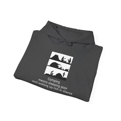 Camping Adventure Hoodie - Unisex Heavy Blend - Cozy Sweatshirt for Nature Lovers - Outdoor Gift - Travel Hoodie - MaisonThreadory