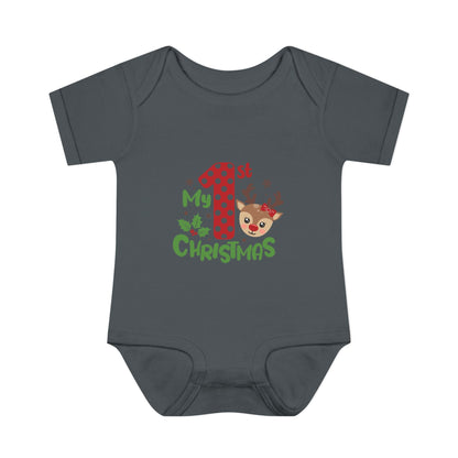 Infant Baby Rib Bodysuit - MaisonThreadory