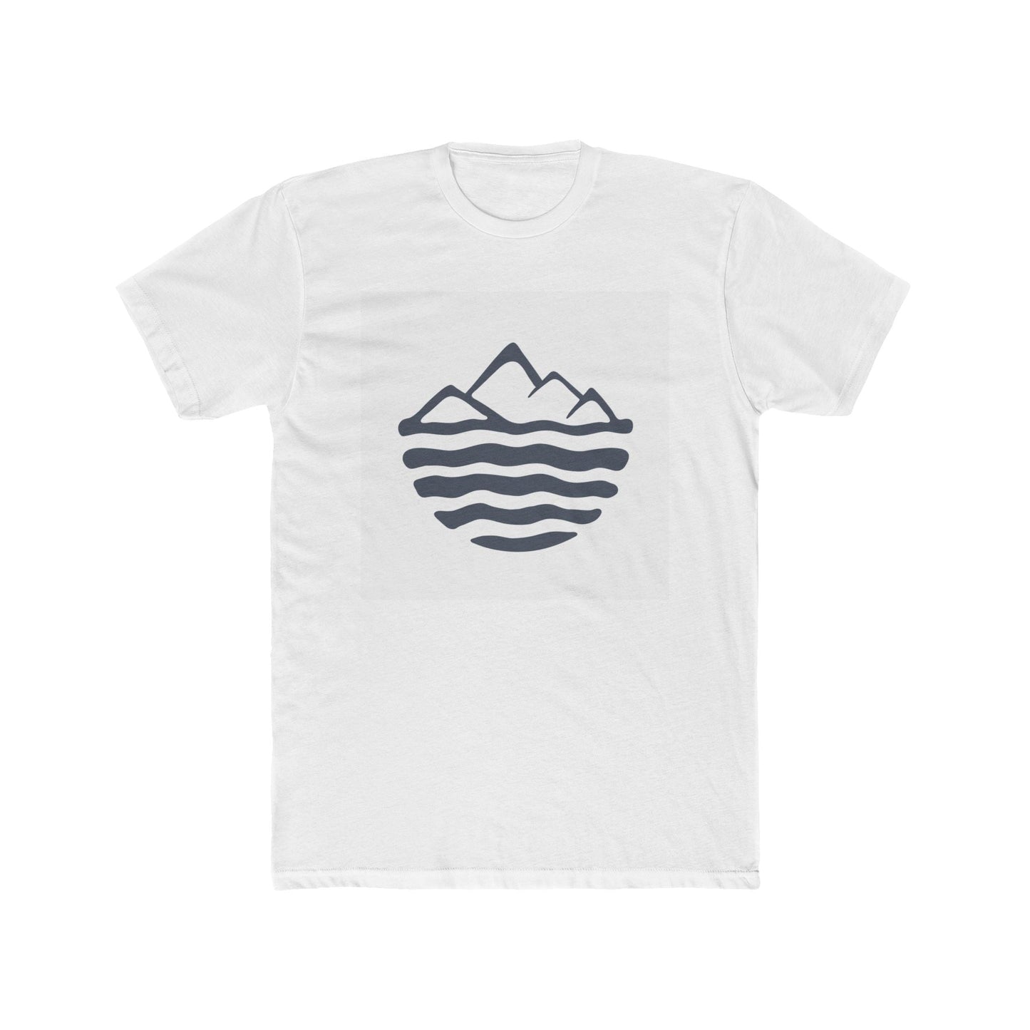 Adventure Awaits Mountain Tee - Nature Lover's Cotton Crew, Unisex Graphic Shirt, Hiking Gift, Outdoor Adventure Apparel - MaisonThreadory