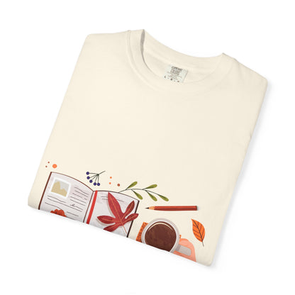 Autumn - Themed Unisex T-Shirt - Cozy Fall Tee, Perfect Gift for Thanksgiving, Casual Everyday Wear, Seasonal Fashion, Pumpkin Spice Vibes - MaisonThreadory