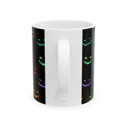 Spooky Halloween Mug, Halloween Coffee Cup, Cute Scary Mug, Perfect for Fall Decor, Unique Gift for Monster Lovers - MaisonThreadory