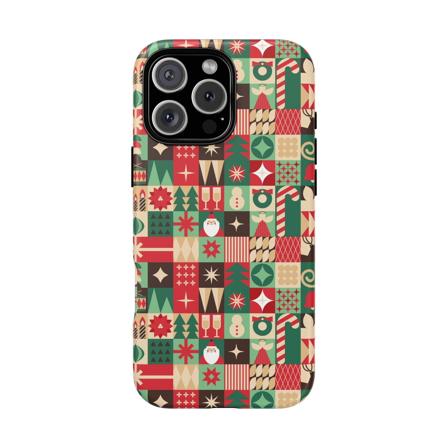Festive Phone Case - Holiday Patterns - MaisonThreadory