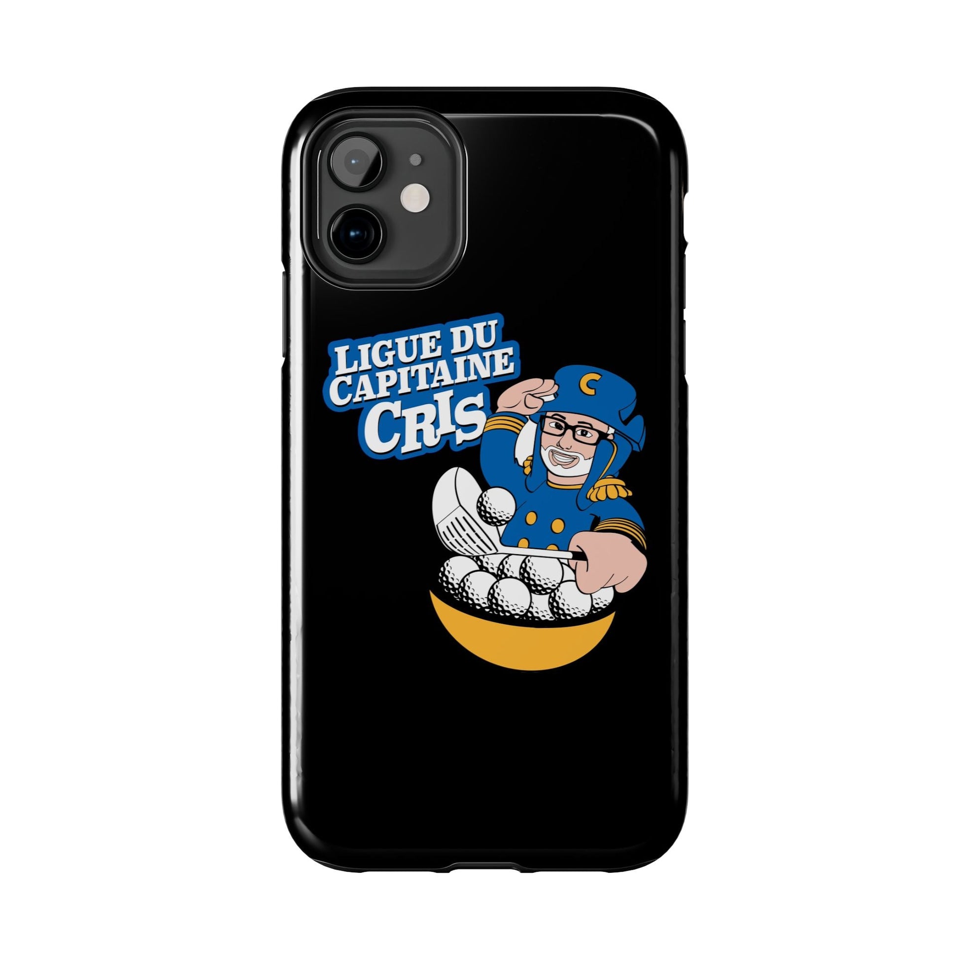 Ligue du Capitaine Cris Tough Phone Cases | Unique Gift for Sports Fans, Durable Protection, Fun & Stylish Design, Baseball Lover's [...] - MaisonThreadory