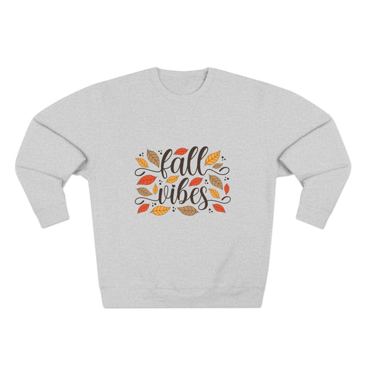 Cozy Fall Vibes Sweatshirt | Unisex Crewneck | Perfect for Autumn, Harvest Festivals, Casual Wear, Thanksgiving, Gift for Her - MaisonThreadory