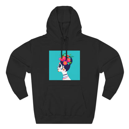 Three - Panel Fleece Hoodie - MaisonThreadory