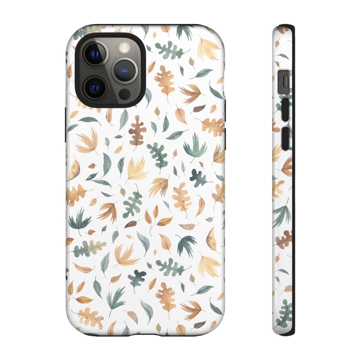 Stylish Floral Phone Case - Tough Cases, Nature - Inspired Design, Gift for Her, Phone Accessory, Floral Pattern Cover - MaisonThreadory