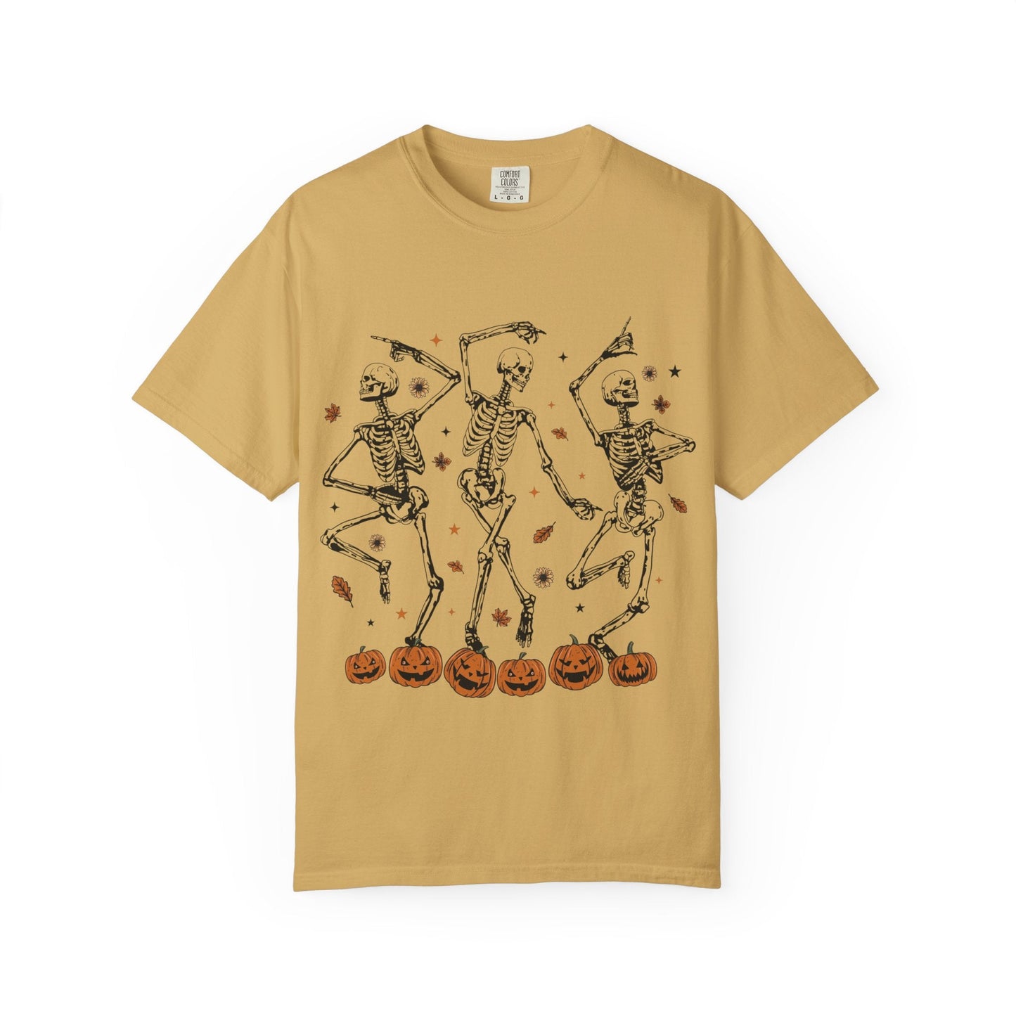 Spooky Skeleton Dance T-Shirt | Halloween, Fall Fashion, Unisex Tee, Graphic Shirt, Casual Wear - MaisonThreadory