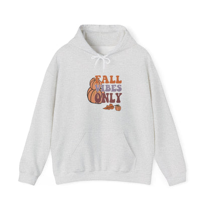 Fall Vibes Hoodie - Cozy Unisex Sweatshirt for Autumn, Halloween, Thanksgiving, Casual Wear, Gift Idea - MaisonThreadory
