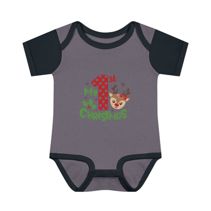 Infant Baby Rib Bodysuit - MaisonThreadory