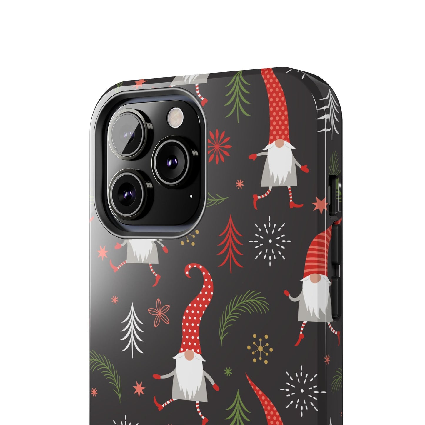 Gnomes & Holiday Cheer Tough Phone Cases, Cute Phone Accessories, Holiday Gift, Gnome Phone Cover, Festive Phone Protection, Winter Decor - MaisonThreadory