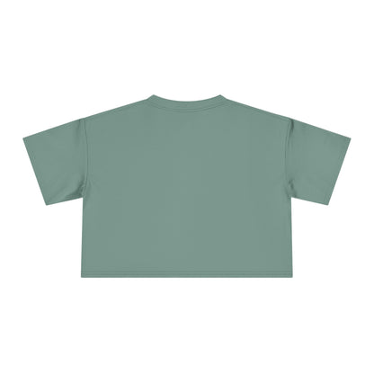 Botanical Bliss Women's Crop Tee, Cute Plant Lover Tee, Gardening Gift, Summer Fashion, Eco - Friendly Style, Trendy Crop Top - MaisonThreadory