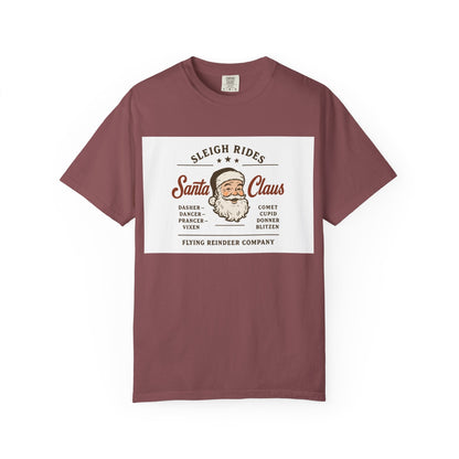 Santa Claus Sleigh Rides T-Shirt - MaisonThreadory