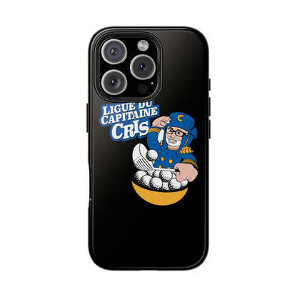 Ligue du Capitaine Cris Tough Phone Cases | Unique Gift for Sports Fans, Durable Protection, Fun & Stylish Design, Baseball Lover's [...] - MaisonThreadory