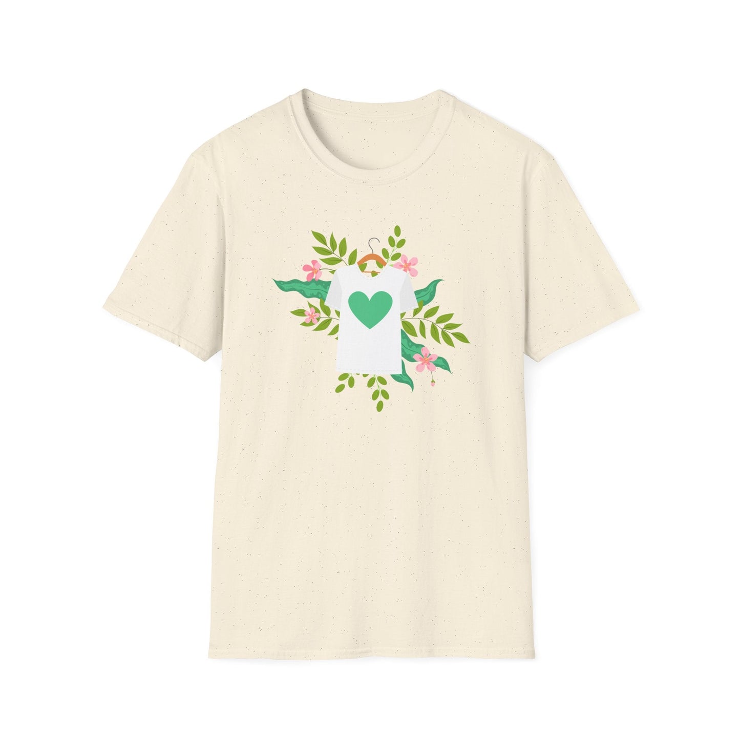 Botanical Love T-Shirt, Floral Graphic Tee, Nature Lover Shirt, Spring Apparel, Eco - Friendly Gift - MaisonThreadory