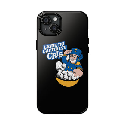 Ligue du Capitaine Cris Tough Phone Cases | Unique Gift for Sports Fans, Durable Protection, Fun & Stylish Design, Baseball Lover's [...] - MaisonThreadory