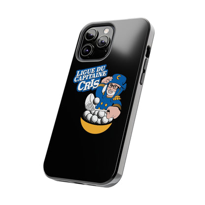 Ligue du Capitaine Cris Tough Phone Cases | Unique Gift for Sports Fans, Durable Protection, Fun & Stylish Design, Baseball Lover's [...] - MaisonThreadory