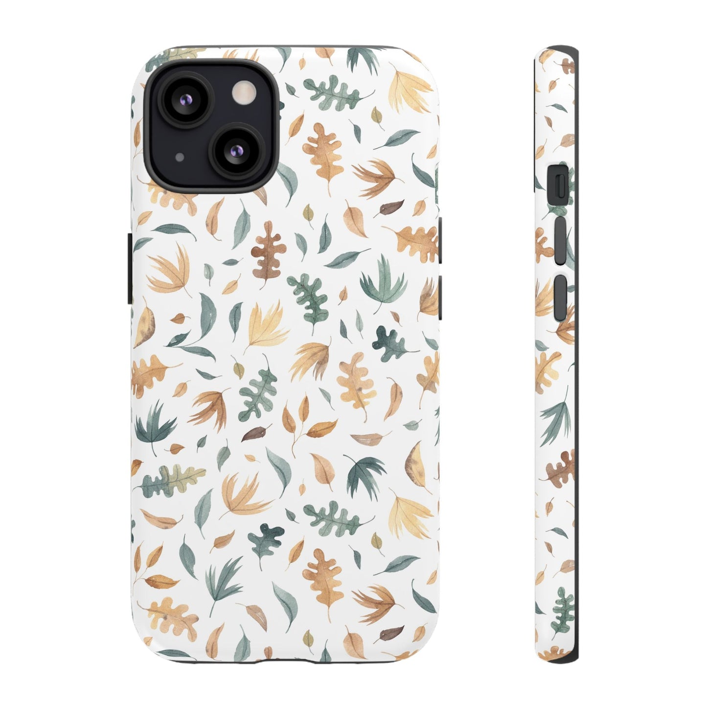 Stylish Floral Phone Case - Tough Cases, Nature - Inspired Design, Gift for Her, Phone Accessory, Floral Pattern Cover - MaisonThreadory