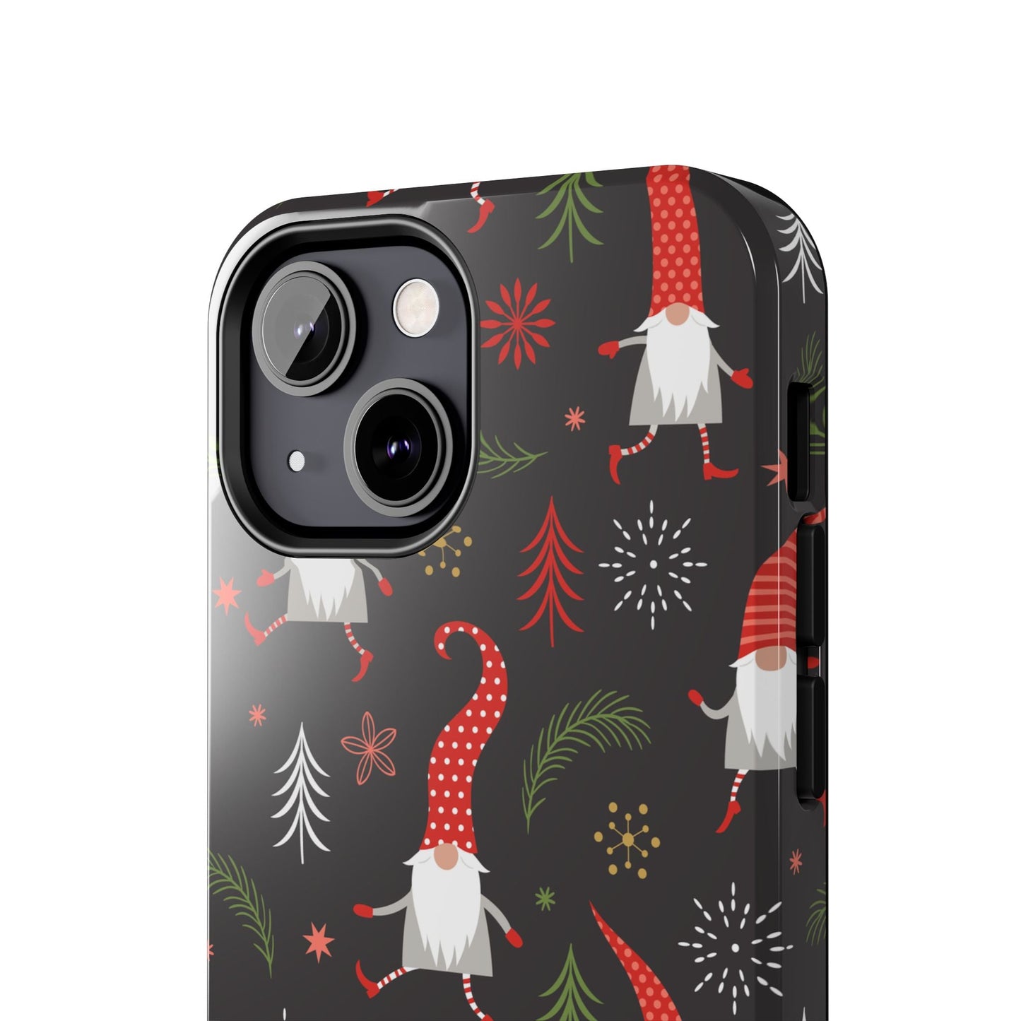 Gnomes & Holiday Cheer Tough Phone Cases, Cute Phone Accessories, Holiday Gift, Gnome Phone Cover, Festive Phone Protection, Winter Decor - MaisonThreadory