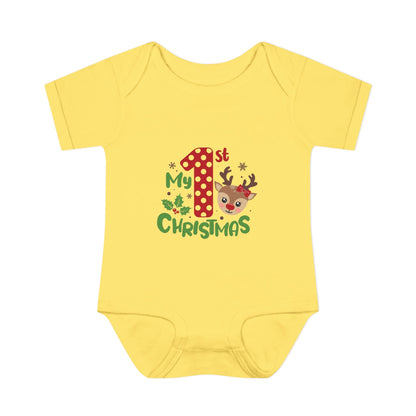 Infant Baby Rib Bodysuit - MaisonThreadory
