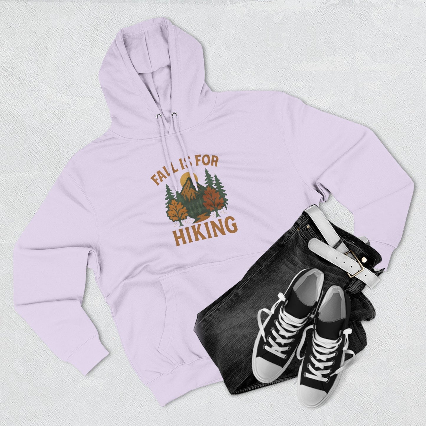 Cozy Hiking Hoodie - Fall Is For Hiking, Perfect Gift for Nature Lovers, Outdoor Apparel, Autumn Style, Unisex Sweatshirt - MaisonThreadory