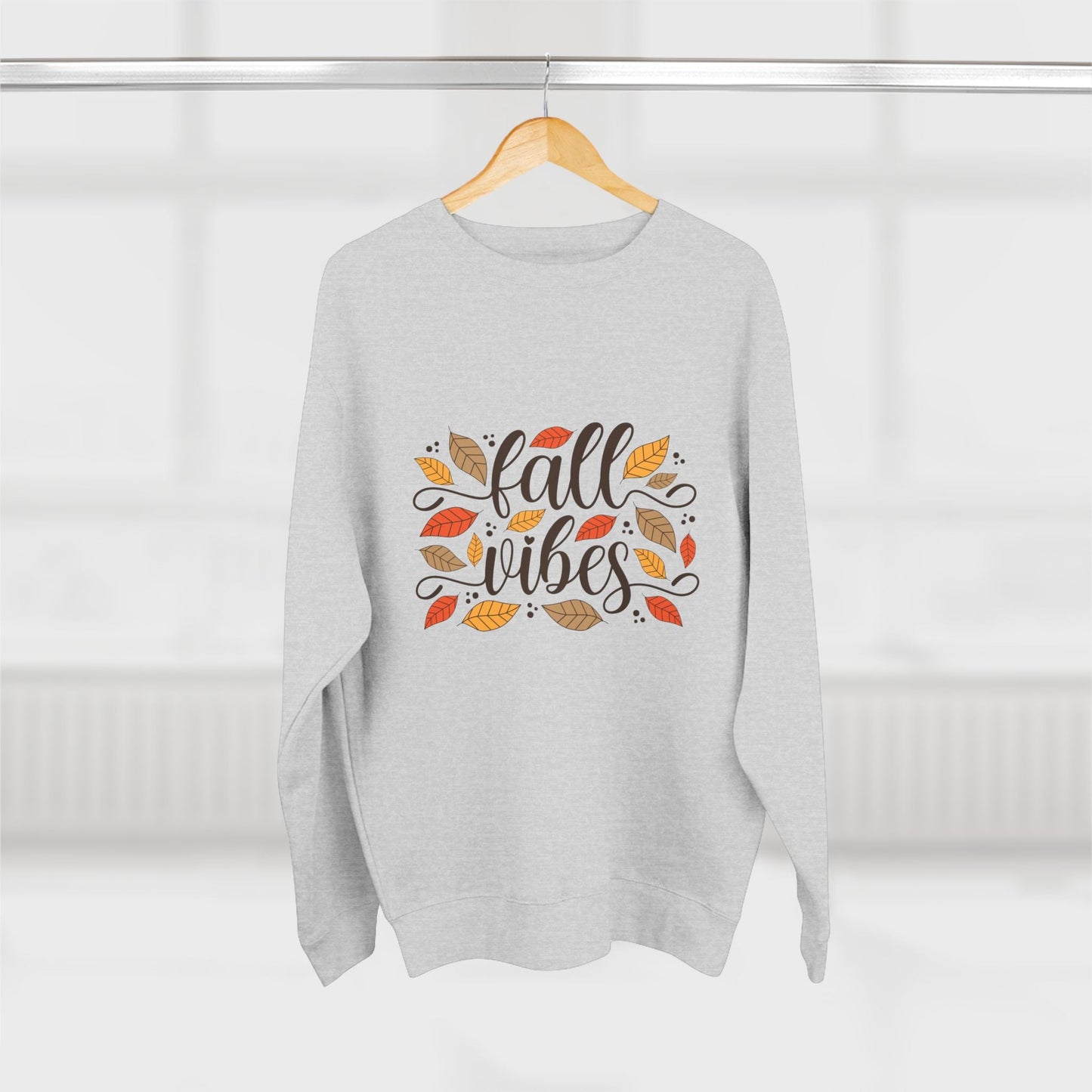 Cozy Fall Vibes Sweatshirt | Unisex Crewneck | Perfect for Autumn, Harvest Festivals, Casual Wear, Thanksgiving, Gift for Her - MaisonThreadory