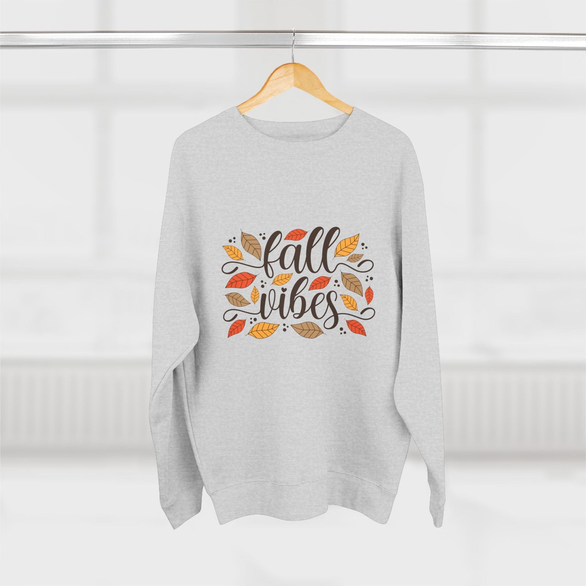 Cozy Fall Vibes Sweatshirt | Unisex Crewneck | Perfect for Autumn, Harvest Festivals, Casual Wear, Thanksgiving, Gift for Her - MaisonThreadory