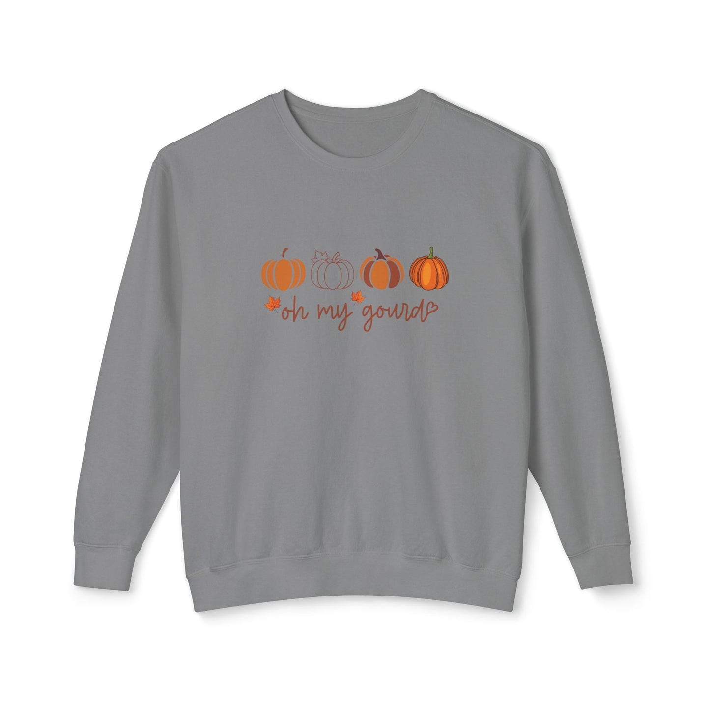 Fall Pumpkin Sweatshirt, Cozy Crewneck Sweater, Perfect for Autumn, Halloween, Thanksgiving Gift, Unisex Casual Fashion - MaisonThreadory