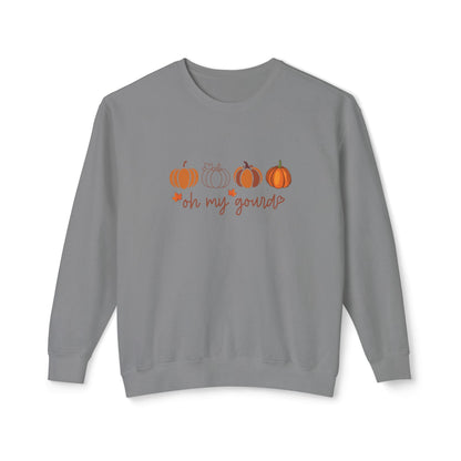 Fall Pumpkin Sweatshirt, Cozy Crewneck Sweater, Perfect for Autumn, Halloween, Thanksgiving Gift, Unisex Casual Fashion - MaisonThreadory