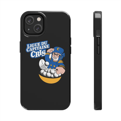 Ligue du Capitaine Cris Tough Phone Cases | Unique Gift for Sports Fans, Durable Protection, Fun & Stylish Design, Baseball Lover's [...] - MaisonThreadory