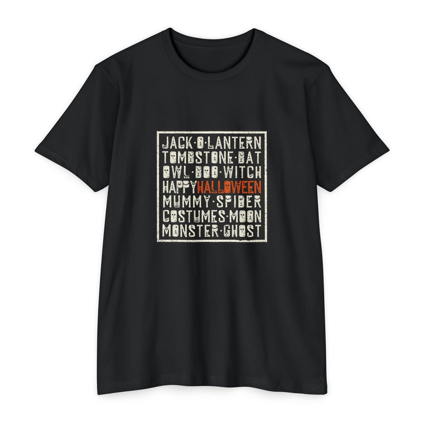 Halloween - Themed Unisex T-Shirt, Spooky Costume Shirt, Fall Festive Wear, Halloween Party Apparel, Trick or Treat Tee - MaisonThreadory