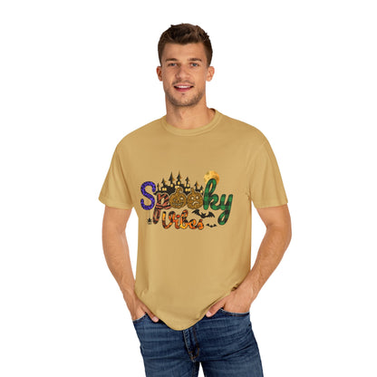 Spooky Vibes T-Shirt, Halloween Shirt, Unisex Tee, Fall Fashion, Casual Wear, Gift for Haunted Lovers - MaisonThreadory