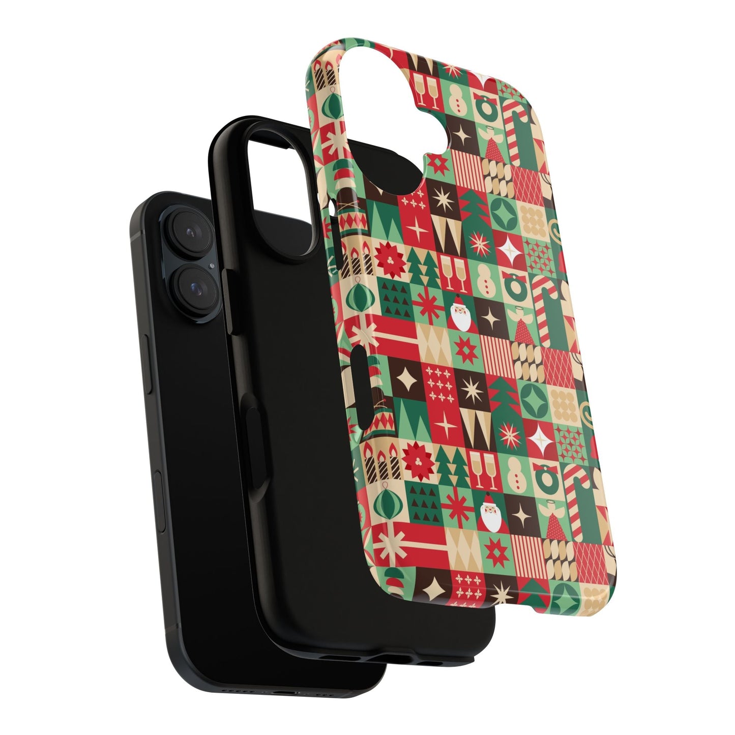 Festive Phone Case - Holiday Patterns - MaisonThreadory