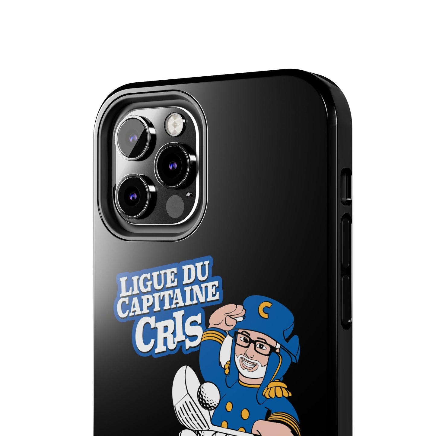 Ligue du Capitaine Cris Tough Phone Cases | Unique Gift for Sports Fans, Durable Protection, Fun & Stylish Design, Baseball Lover's [...] - MaisonThreadory