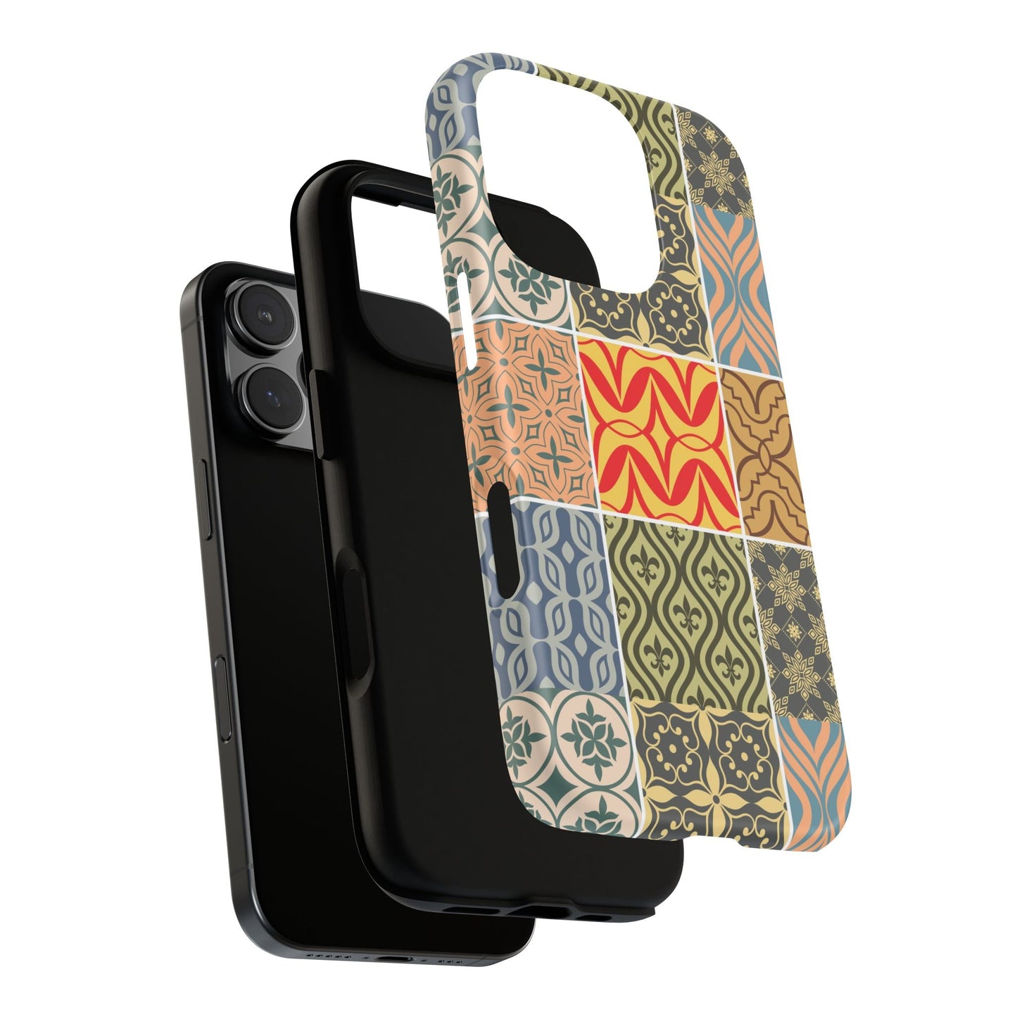 Decorative Phone Cases, Unique Phone Cover, Stylish iPhone Case, Gift for Phone Lovers, Trendy Tech Accessories - MaisonThreadory