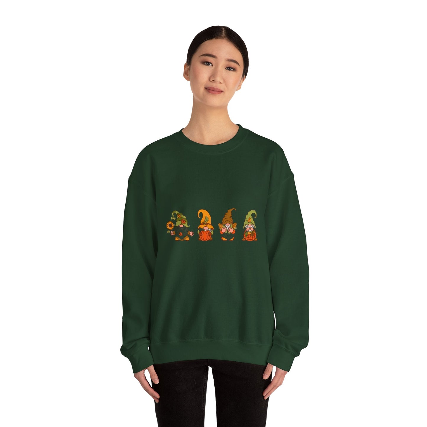 Cozy Gnome Sweatshirt, Fall Fashion, Unisex Sweatshirt, Halloween Apparel, Gift for Him/Her, Autumn Cozy Crewneck - MaisonThreadory