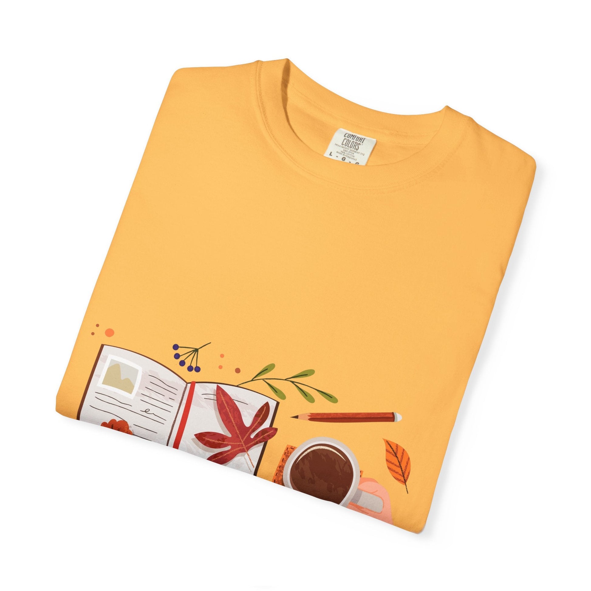 Autumn - Themed Unisex T-Shirt - Cozy Fall Tee, Perfect Gift for Thanksgiving, Casual Everyday Wear, Seasonal Fashion, Pumpkin Spice Vibes - MaisonThreadory