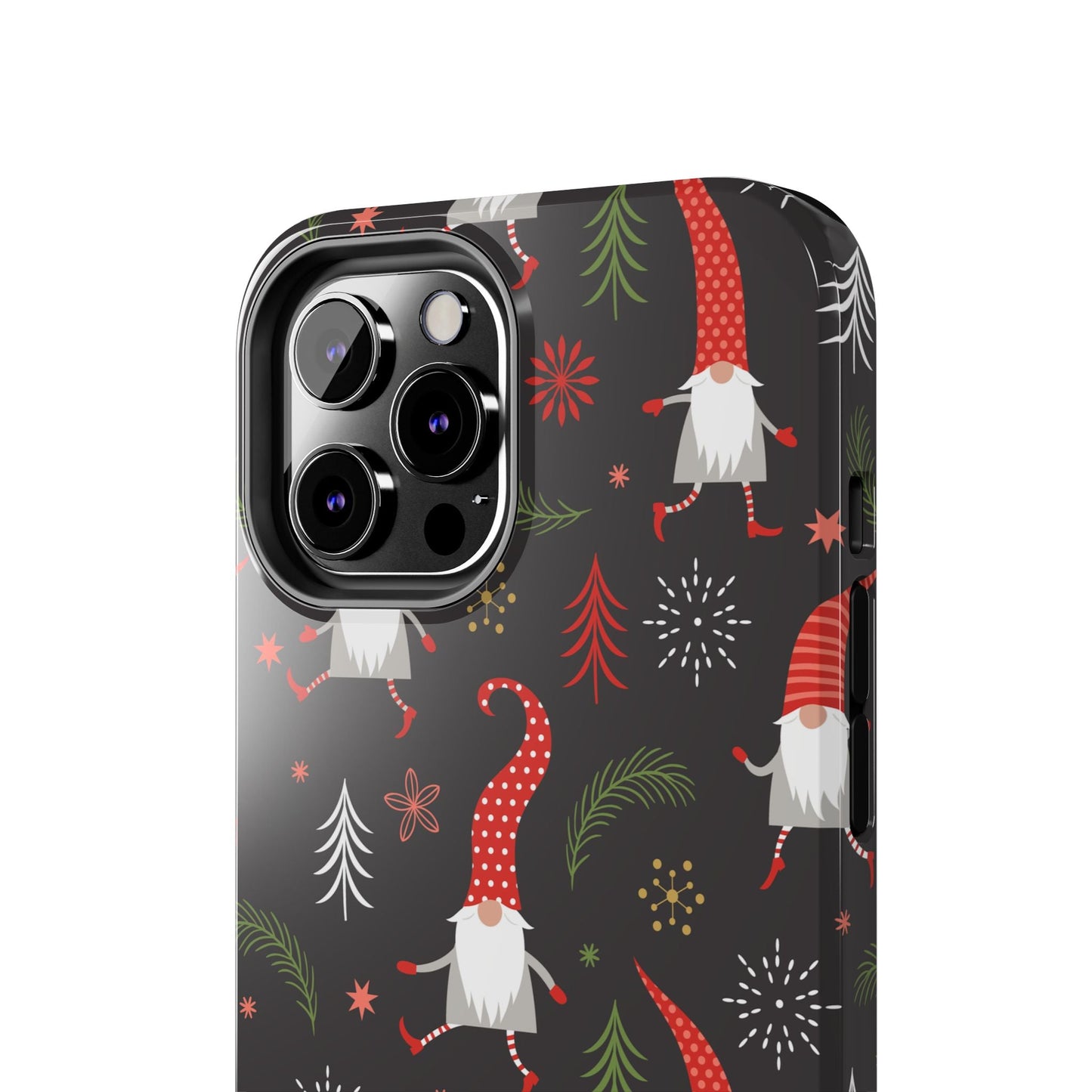 Gnomes & Holiday Cheer Tough Phone Cases, Cute Phone Accessories, Holiday Gift, Gnome Phone Cover, Festive Phone Protection, Winter Decor - MaisonThreadory