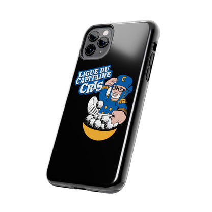 Ligue du Capitaine Cris Tough Phone Cases | Unique Gift for Sports Fans, Durable Protection, Fun & Stylish Design, Baseball Lover's [...] - MaisonThreadory