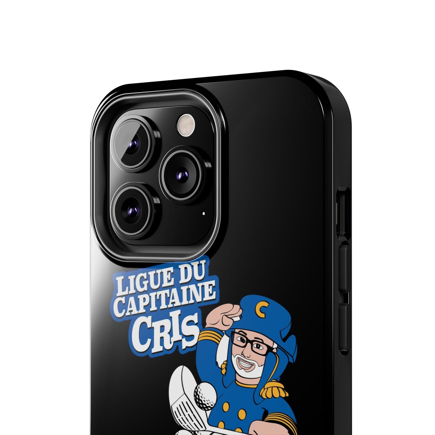 Ligue du Capitaine Cris Tough Phone Cases | Unique Gift for Sports Fans, Durable Protection, Fun & Stylish Design, Baseball Lover's [...] - MaisonThreadory