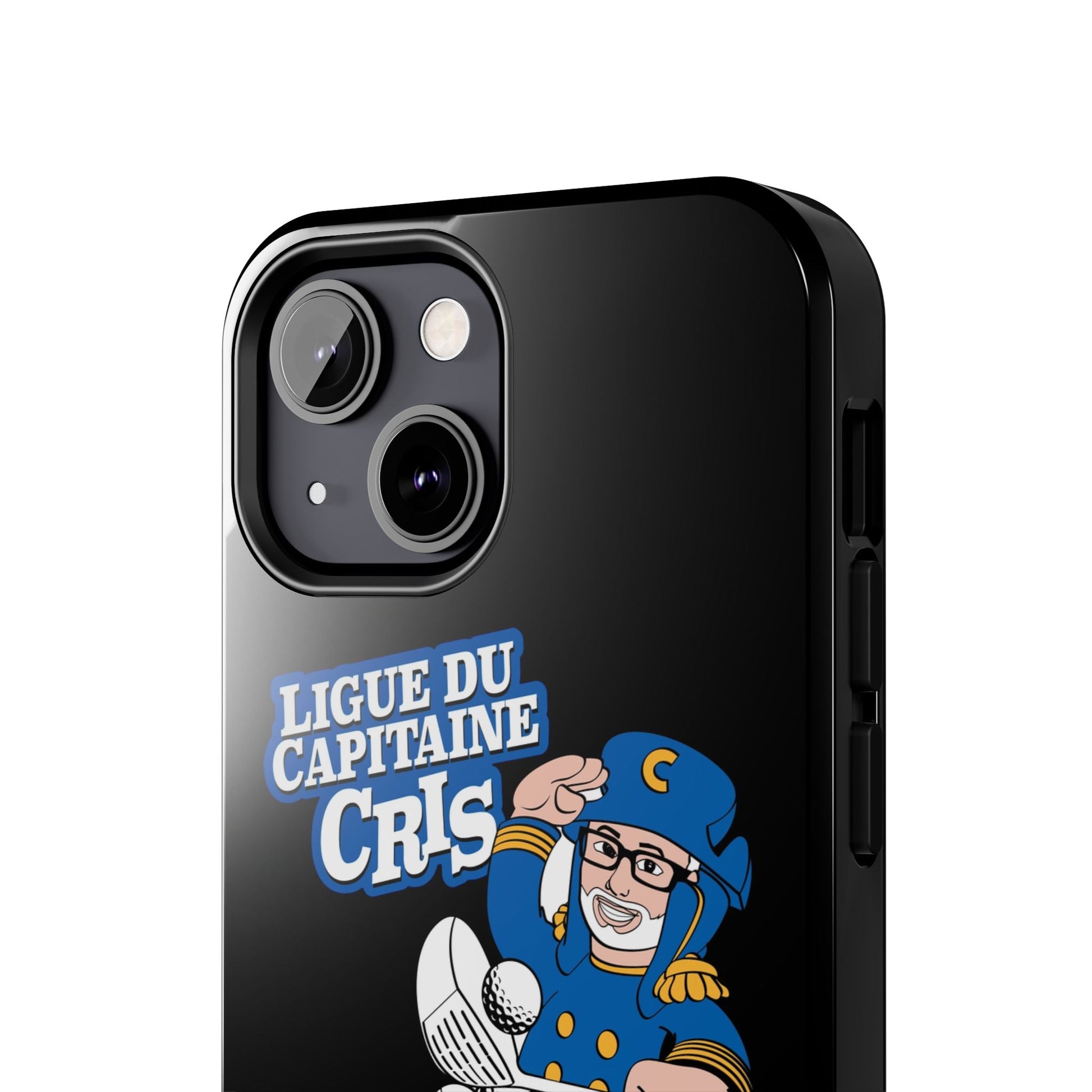 Ligue du Capitaine Cris Tough Phone Cases | Unique Gift for Sports Fans, Durable Protection, Fun & Stylish Design, Baseball Lover's [...] - MaisonThreadory