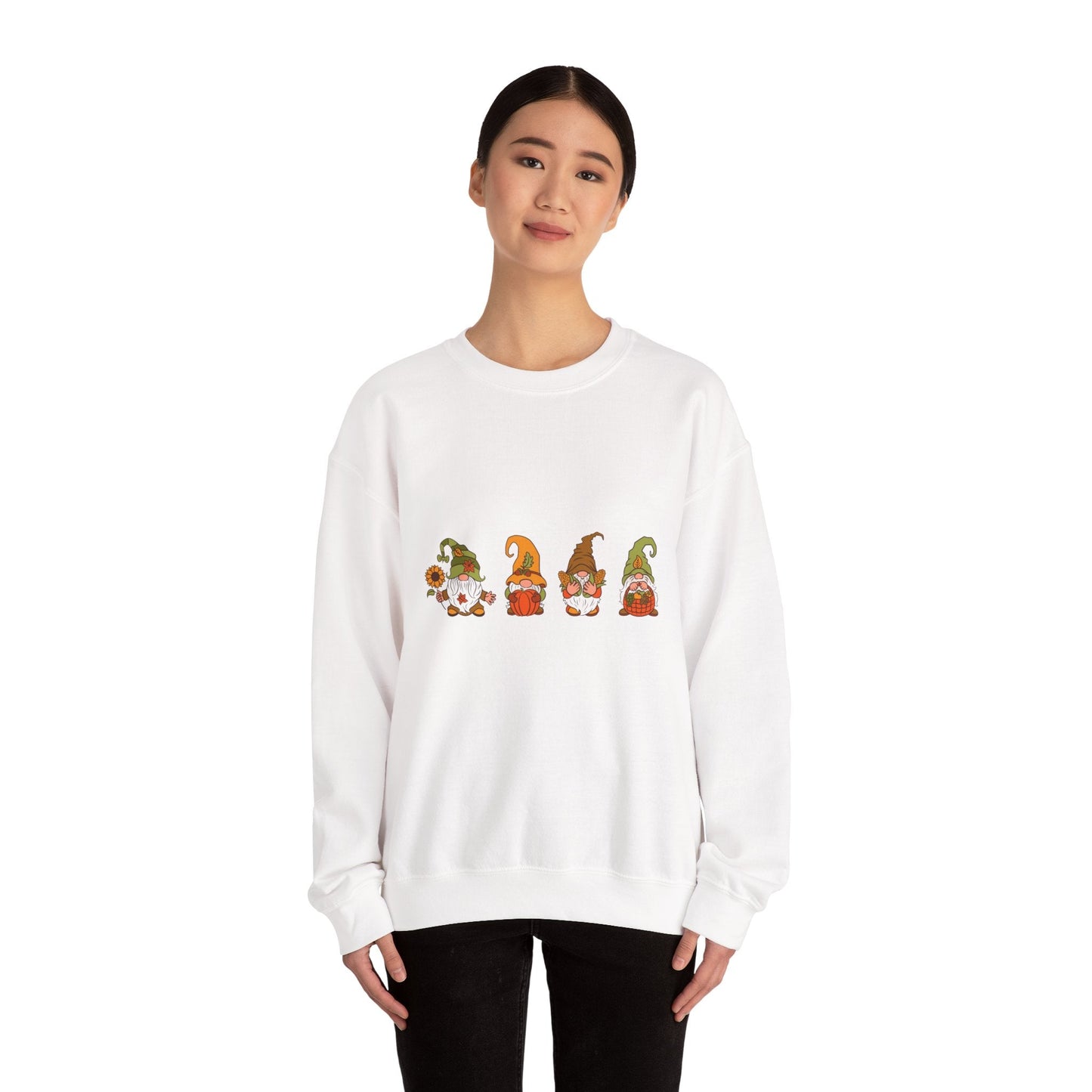 Cozy Gnome Sweatshirt, Fall Fashion, Unisex Sweatshirt, Halloween Apparel, Gift for Him/Her, Autumn Cozy Crewneck - MaisonThreadory